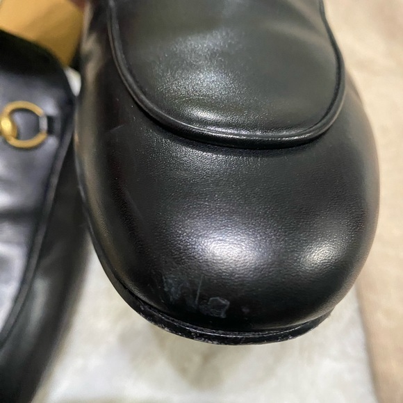 Original GUCCI WOMEN PRINCETOWN LEATHER SLIPPERS 🔥🔥🔥🔥🔥 - Picture 8 of 12